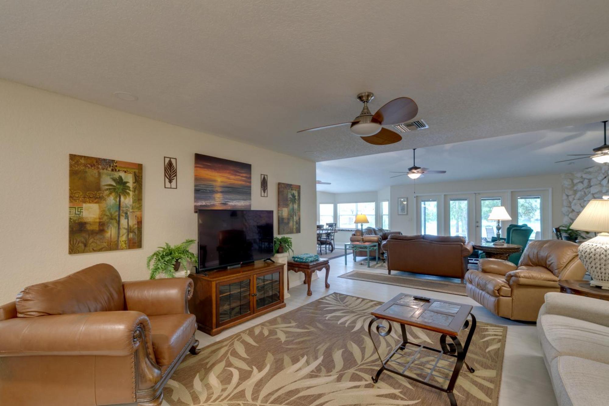 Waterfront Dunnellon Home With Private Dock And Lanai! Eksteriør billede