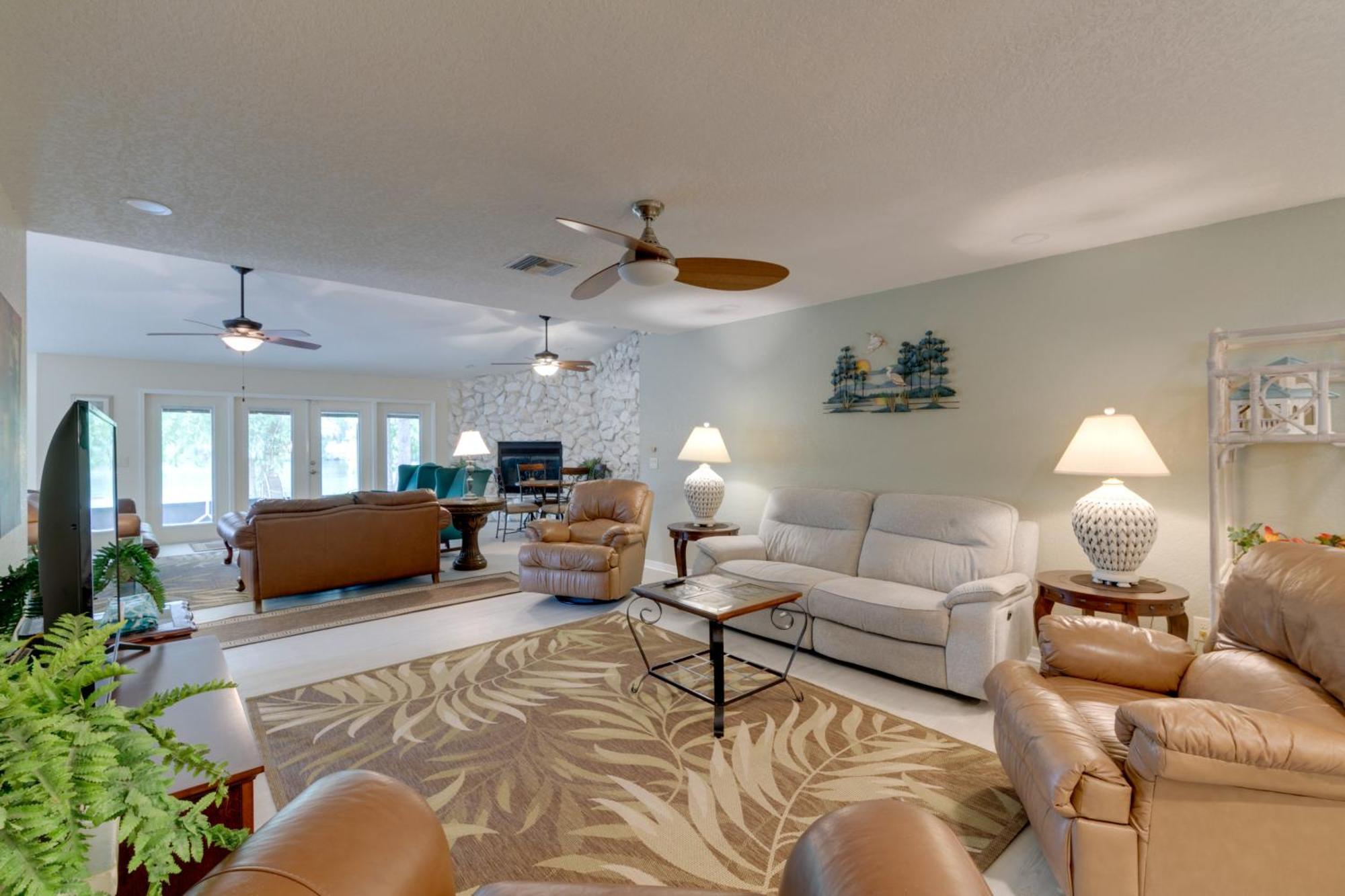 Waterfront Dunnellon Home With Private Dock And Lanai! Eksteriør billede