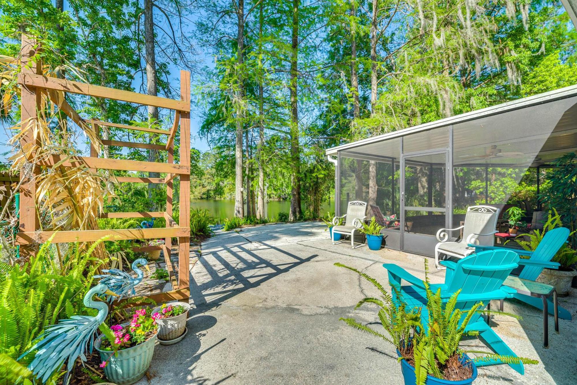 Waterfront Dunnellon Home With Private Dock And Lanai! Eksteriør billede